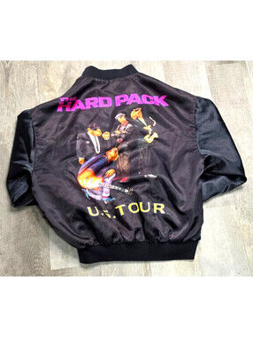 Vintage Swingster The Hard Pack U.S. Tour Jacket Size Large USA Joe Camel 1991!